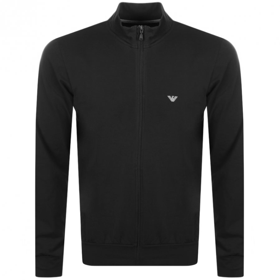 Alternative Image for ProductEmporio Armani Lightweight Lounge Tracksuit Black2